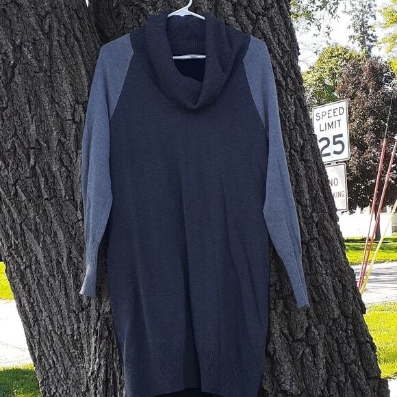 Banana Republic Cowl Neck Sweater Dress‎ - Picture 1 of 6